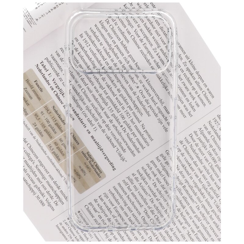 TK2 TK2 - Funda transparente resistente al agua amarilla para iPhone 17 Pro Max