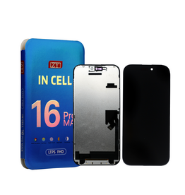 ZY LCD ZY incell COF FHD LCD 1080P til iPhone 16 Pro Max - 120Hz - Aftagelig IC