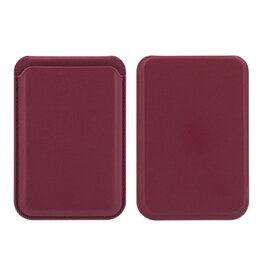 A Model Porta carte MagSafe tipo A rosso vino