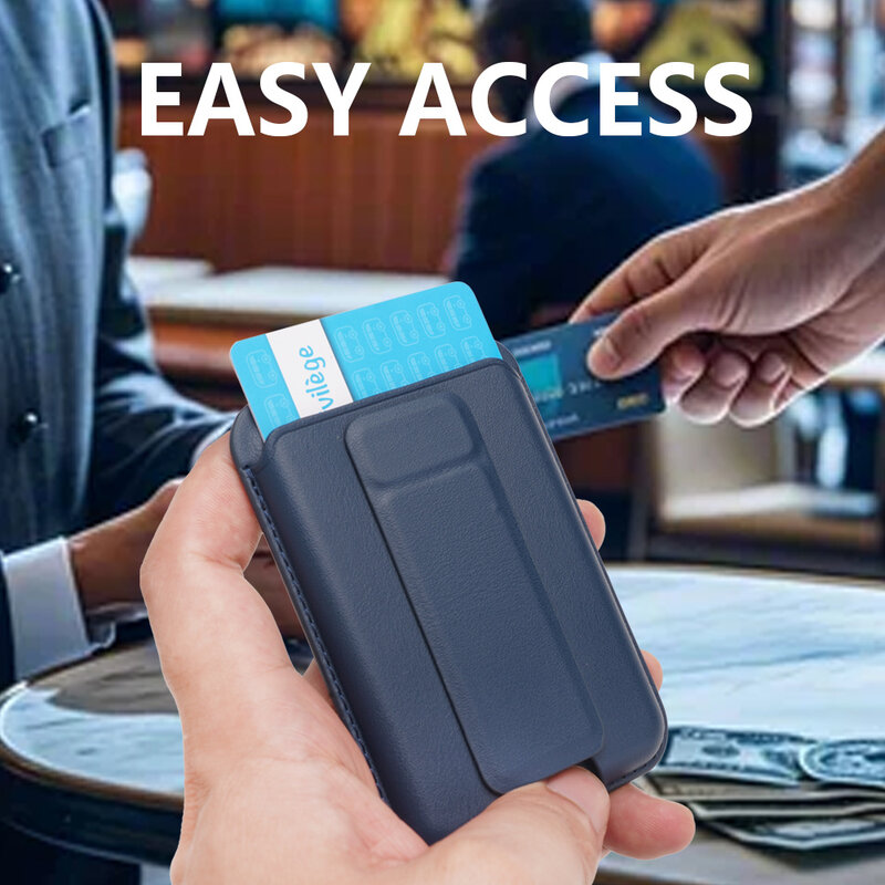 Officieel Official MagSafe Card Holder Blue