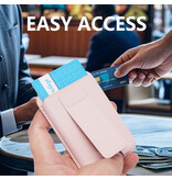 Officieel Porte-cartes MagSafe officiel rose