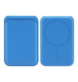 Skateboard Skateboard MagSafe Card Holder Blue