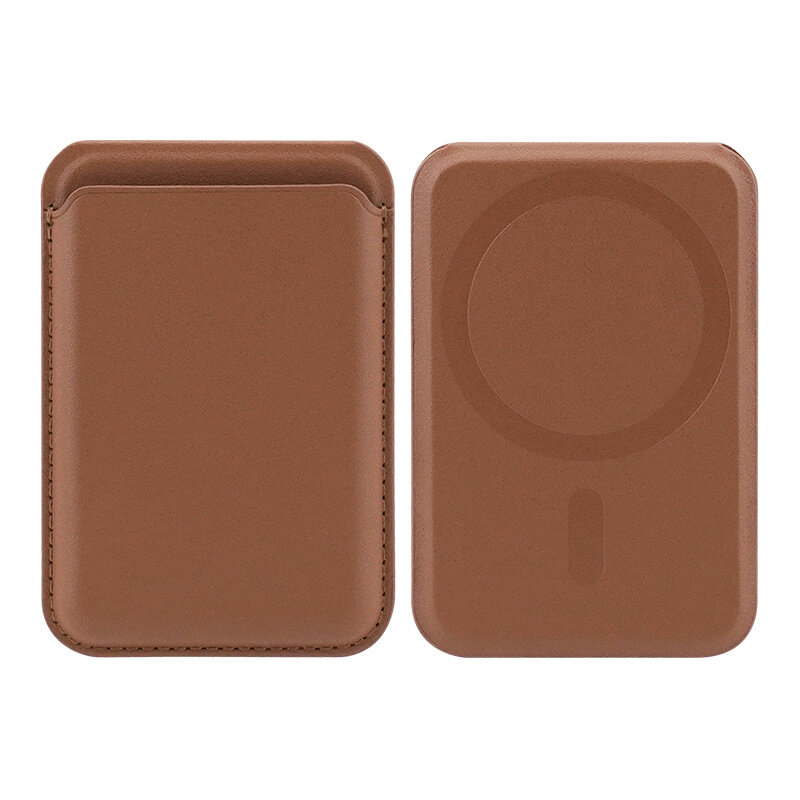 Skateboard Skateboard MagSafe Card Holder Brown