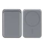 Skateboard Skateboard MagSafe Card Holder Gray