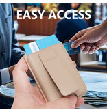 Officieel Portatarjetas MagSafe oficial color beige