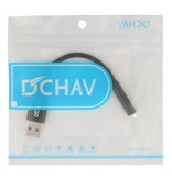DTECH Cavo adattatore audio da USB a 3,5 mm - DCH-2934 - Nero