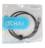 DTECH USB 3.1 C male to C female 1M - DT-2922-1M - Black