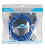 DTECH USB 2.0 printerkabel AM-BM 1.8M - CU0093 - Blauw