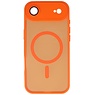 Matt-transparente MagSafe-Hülle mit Kameraschutz für iPhone 17 Air, Orange