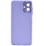 Mat-Transparent med Kamerabeskyttelse til Samsung Galaxy A07 Lilla