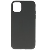2,0 mm moderigtigt farvet TPU-cover til iPhone 11 Pro Max, sort