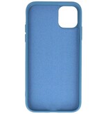 Coque en TPU de couleur marine tendance de 2 mm pour iPhone 11 Pro Max