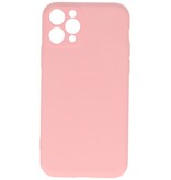 2,0 mm dünne TPU-Schutzhülle in modischer Farbe für iPhone 11 Pro Max, Pink