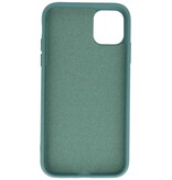 2.0mm Fashion Color TPU Case for iPhone 11 Pro Max Dark Green