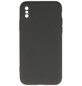 2,0 mm dicke, modische TPU-Schutzhülle in Schwarz für iPhone Xs Max