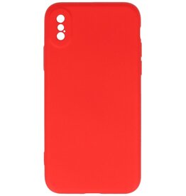 Custodia in TPU colorata alla moda da 2,0 mm per iPhone Xs Max, rossa