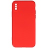 Coque en TPU de couleur tendance 2 mm pour iPhone Xs Max, rouge
