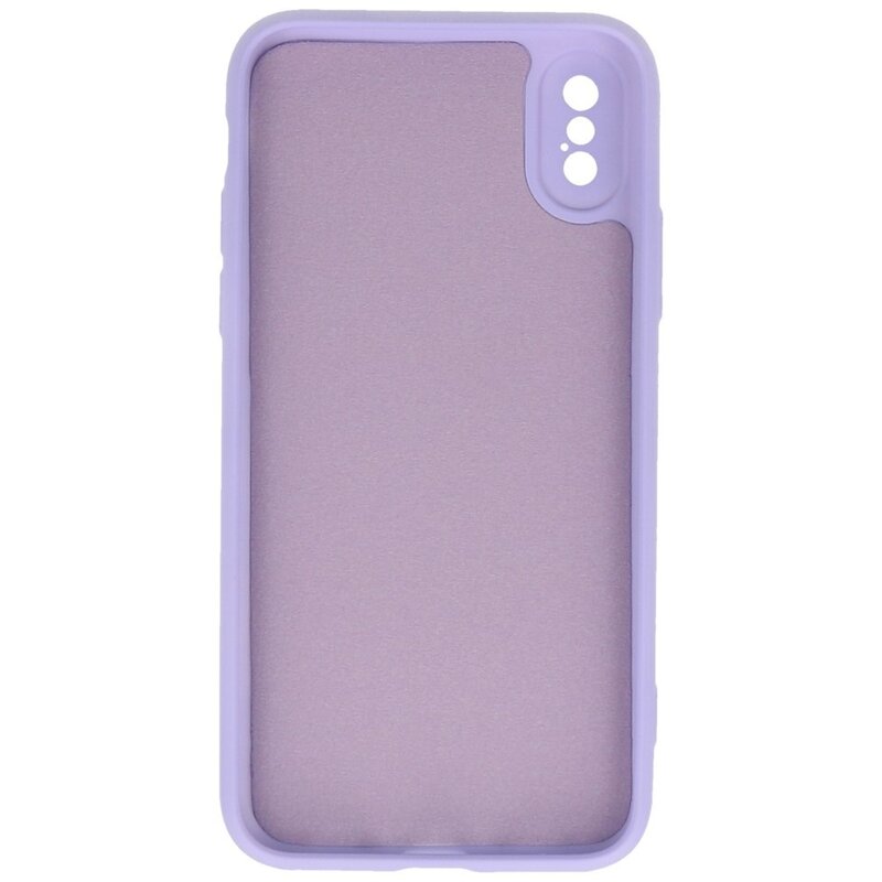 Funda de TPU de 2,0 mm en color morado para iPhone Xs Max