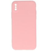 Funda de TPU de 2,0 mm en color rosa para iPhone Xs Max