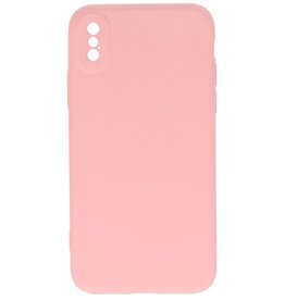 Coque en TPU rose tendance de 2 mm pour iPhone Xs Max
