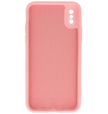 Funda de TPU de 2,0 mm en color rosa para iPhone Xs Max