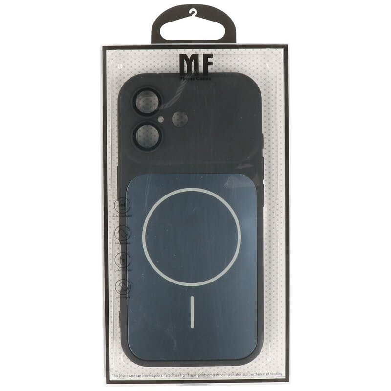 Kong Ning KN-serien - Magsafe-etui til iPhone 16, sort