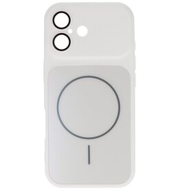 Kong Ning Serie KN - Funda Magsafe para iPhone 16 blanca