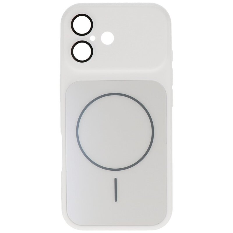 Kong Ning KN-serien - Magsafe-etui til iPhone 16 hvid