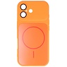 Kong Ning Serie KN - Funda Magsafe para iPhone 16 Naranja