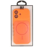 Kong Ning Série KN - Coque MagSafe pour iPhone 16 Orange