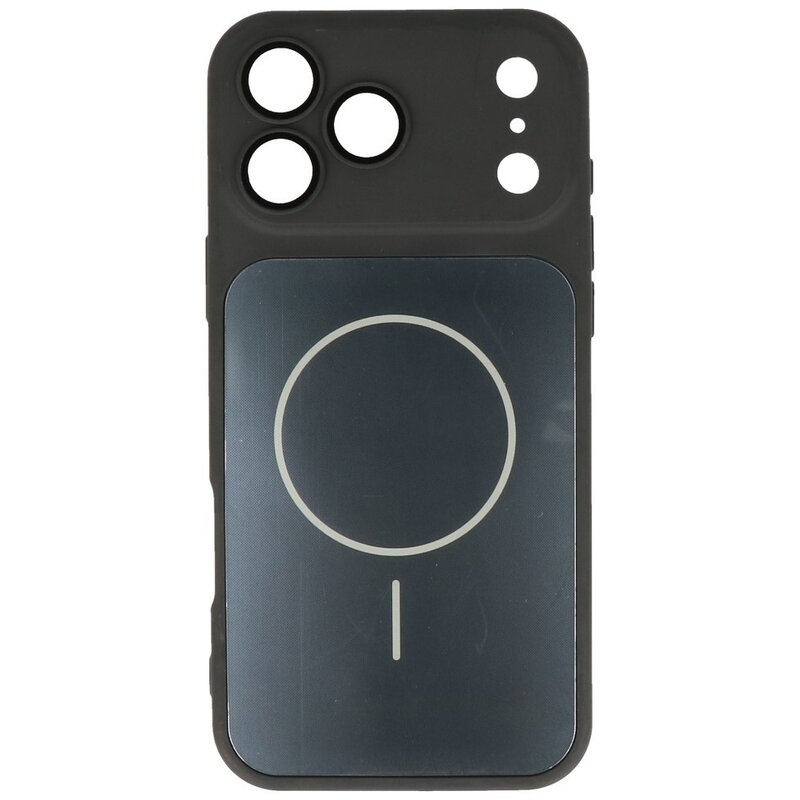 Kong Ning KN Serie - Magsafe Hoesje voor de iPhone 16 Pro Zwart