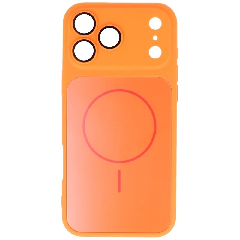 Kong Ning Serie KN - Custodia Magsafe per iPhone 16 Pro Arancione