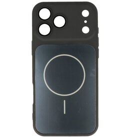 Kong Ning KN-Serie – MagSafe-Hülle für iPhone 16 Pro Max, Schwarz