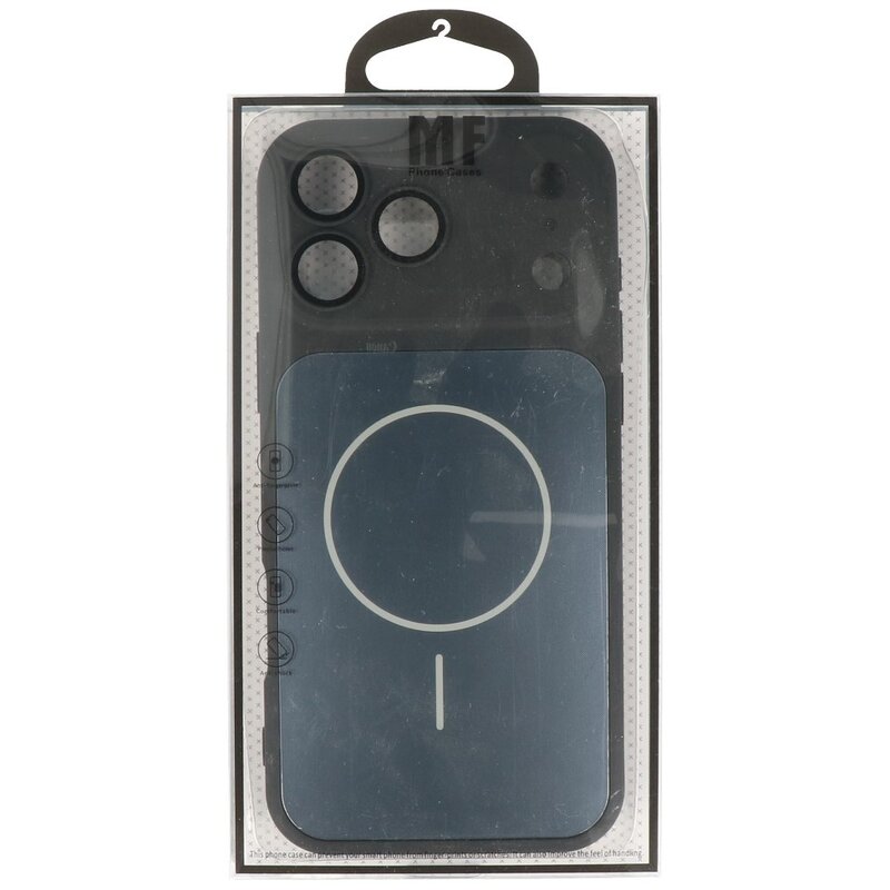 Kong Ning Serie KN - Funda Magsafe para iPhone 16 Pro Max Negra