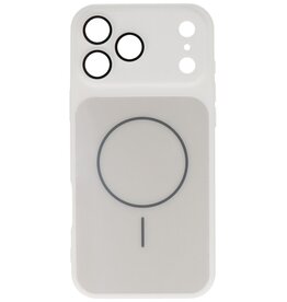 Kong Ning KN-serien - Magsafe-cover til iPhone 16 Pro Max, hvid