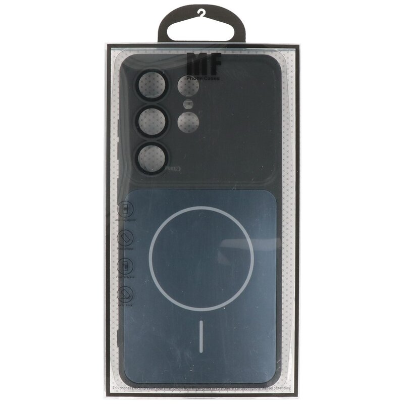 Kong Ning KN Serie - Magsafe Hoesje voor de Samsung Galaxy S26 Ultra Zwart