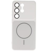 Kong Ning KN-serien - Magsafe-cover til Samsung Galaxy S26 Ultra hvid