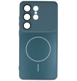 Kong Ning KN-Serie – Magsafe-Hülle für Samsung Galaxy S26 Ultra, Blau