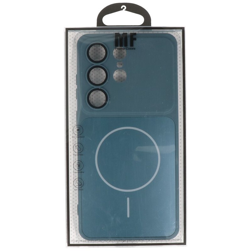 Kong Ning KN Serie - Magsafe Hoesje voor de Samsung Galaxy S26 Ultra Blauw