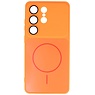 Kong Ning KN Serie - Magsafe Hoesje Samsung Galaxy S26 Ultra Oranje