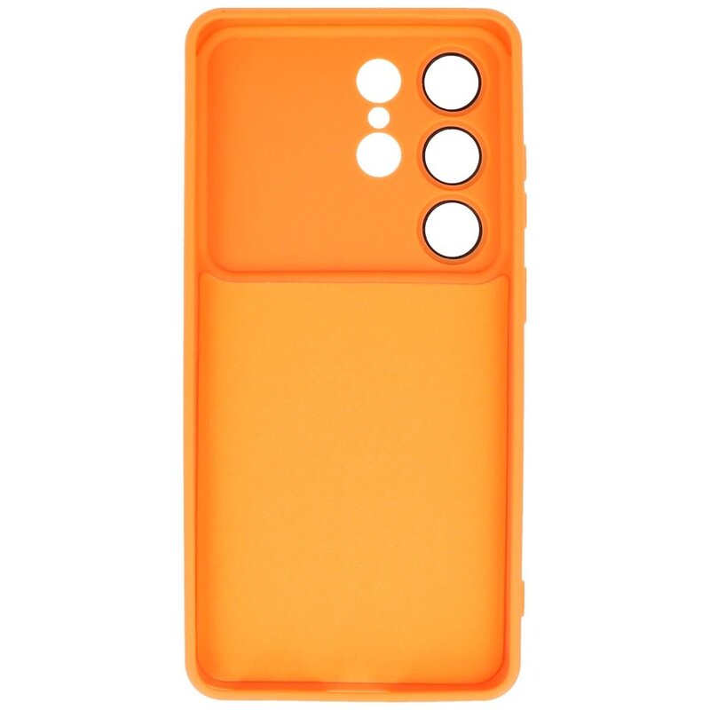 Kong Ning Serie KN - Funda Magsafe para el Samsung Galaxy S26 Ultra Naranja