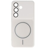 Kong Ning KN Serie - Magsafe Hoesje voor de Samsung Galaxy S26 Wit