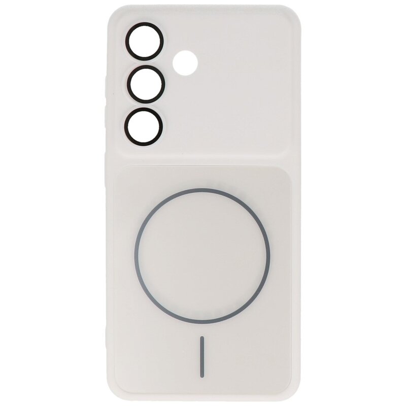 Kong Ning Serie KN - Funda Magsafe para Samsung Galaxy S26 Blanca