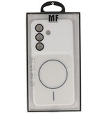 Kong Ning KN Serie - Magsafe Hoesje voor de Samsung Galaxy S26 Wit