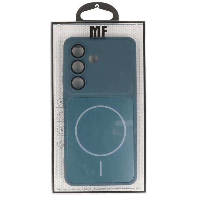 Kong Ning KN-serien - Magsafe-cover til Samsung Galaxy S26 blå