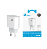 NCC Oplader Caricabatterie NCC CD-0501 20W tipo C - Bianco