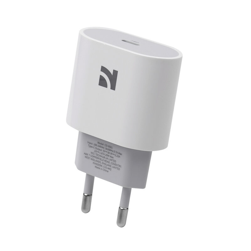 NCC Oplader Cargador NCC CD-0501 Tipo C de 20 W - Blanco