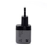 NCC Oplader Cargador USB-A + C NCC GaN YC Series CD-0102 de 20 W (negro)