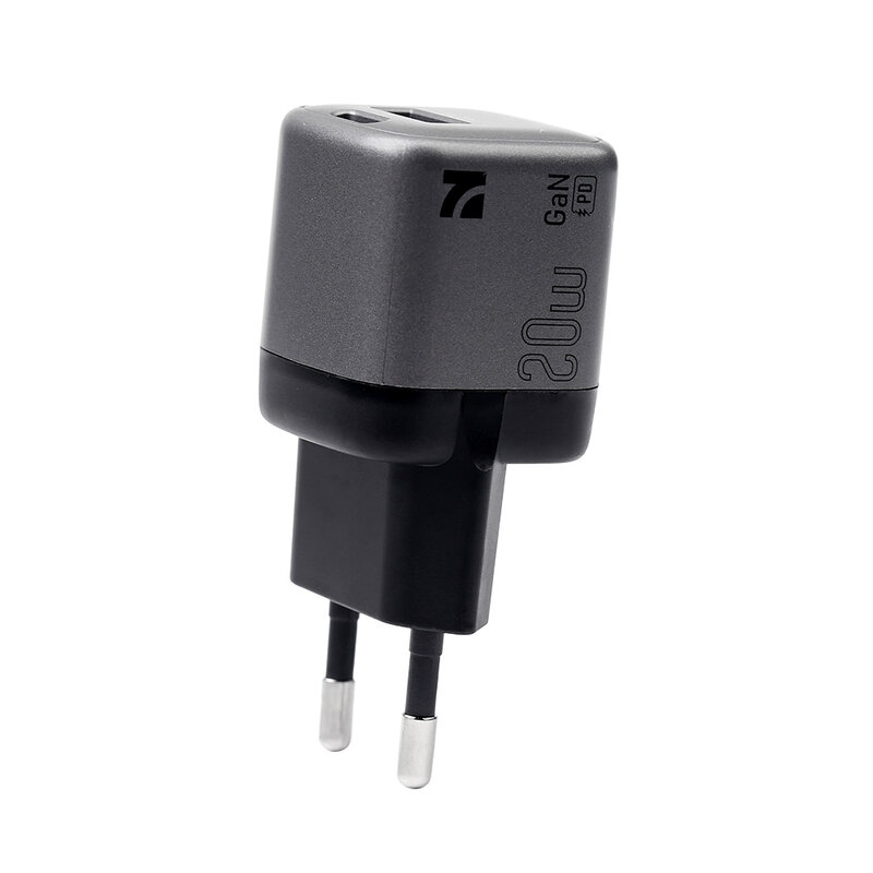 NCC Oplader Chargeur USB-A + C 20 W NCC GaN série YC CD-0102 - Noir