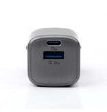 NCC Oplader NCC GaN YC-serien CD-0102 20W USB-A + C-oplader - Sort